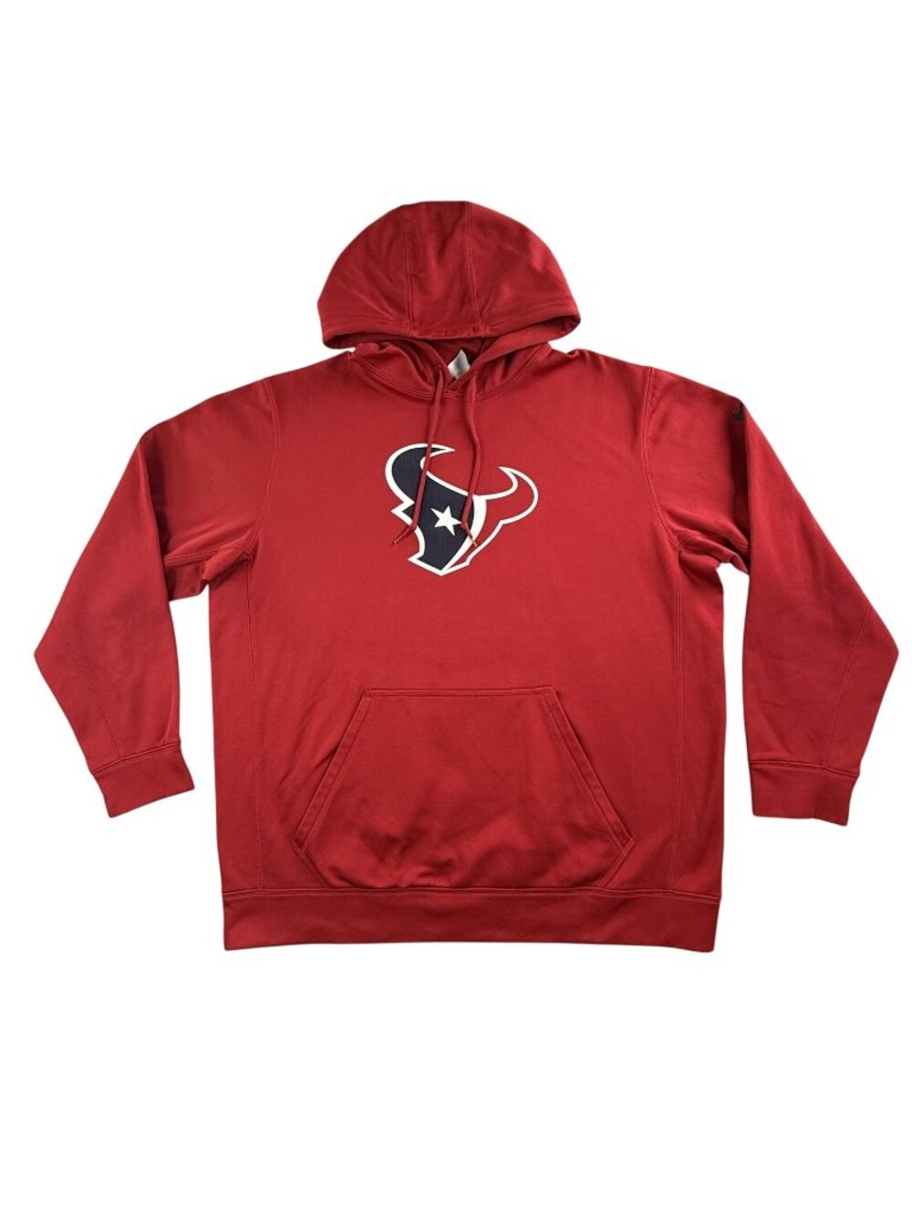 Houston Texans Hoodie Sweatshirt Mens XL Red NFL Football Nike Therma-Fit 574780